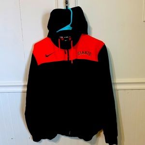 Nike SF Giants zip up hoodie